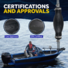 3/8" Universal Outboard Fuel Line with Primer Bulb, 6-Foot Long, 6' Long, EPA/CARB - Image 3