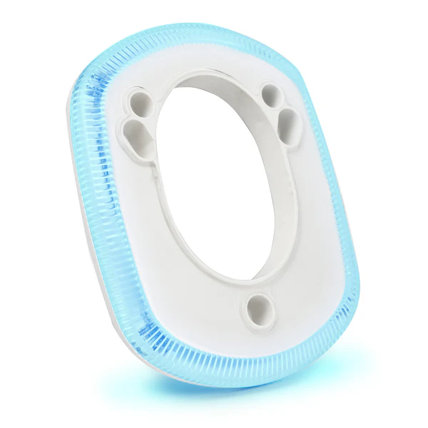 Blue LED Rod Holder Accent Bezel Ring, Fits All Five Oceans and Most Standard Rod Holders, Made of Grade Marine Durable Materials, 12 Volts