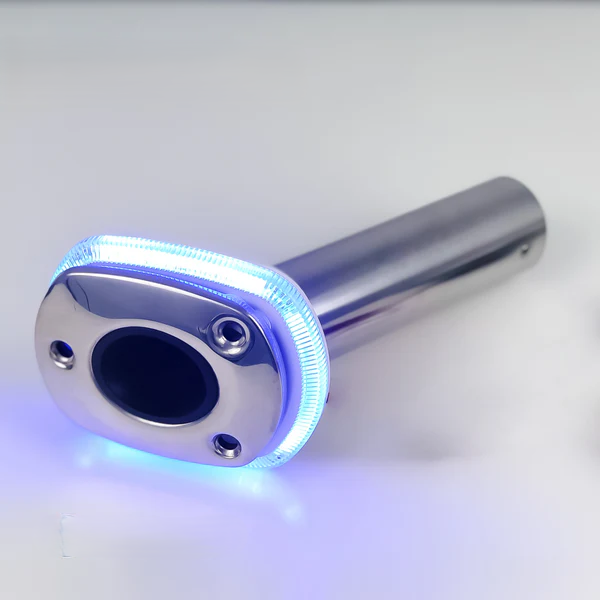 Blue LED Rod Holder Accent Bezel Ring, Fits All Five Oceans and Most Standard Rod Holders, Made of Grade Marine Durable Materials, 12 Volts - Image 3