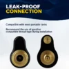 1/4" Male Fuel Line Connector 2-Prong, for All Yamaha and Mercury Fuel Tank - Image 4